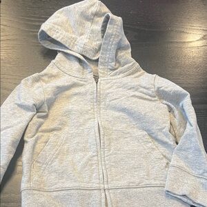 Gray Kids Hoodie by Primary